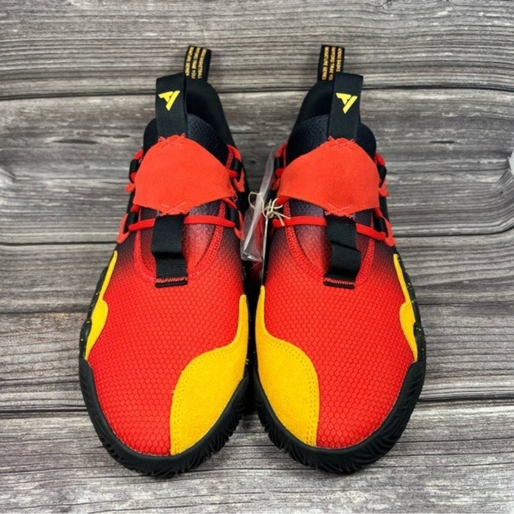 Adidas Trae Young Basketball Sneakers Red/Black Men's Size 12 Shoes (GY3772) - Picture 13 of 13